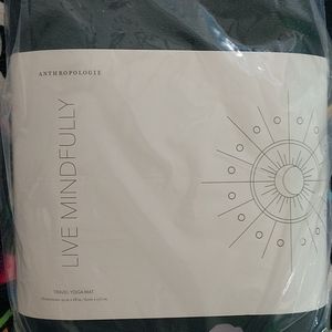Anthropology travel yoga mat